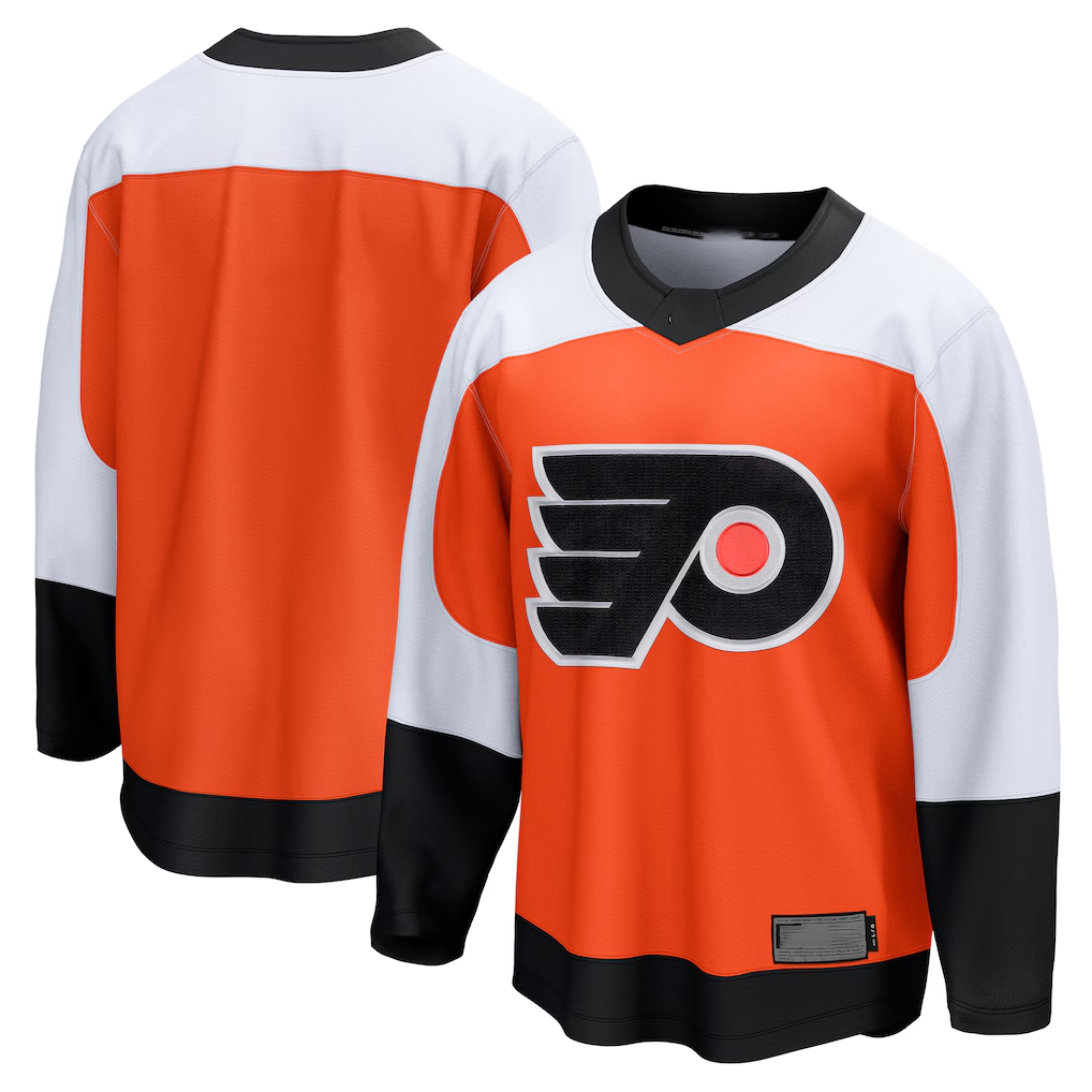 Rebec P.Flyers Burnt Orange Home Breakaway Jerseys