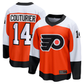 Rebec P.Flyers #14 Sean Couturier Orange Home Breakaway Jerseys