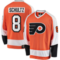 Rebec P.Flyers #8 Dave Schultz Orange Premier Breakaway Retired Player Jerseys