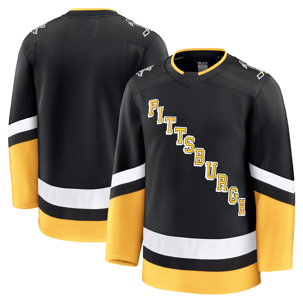 Rebec P.Penguins Black Alternate Premium Jerseys
