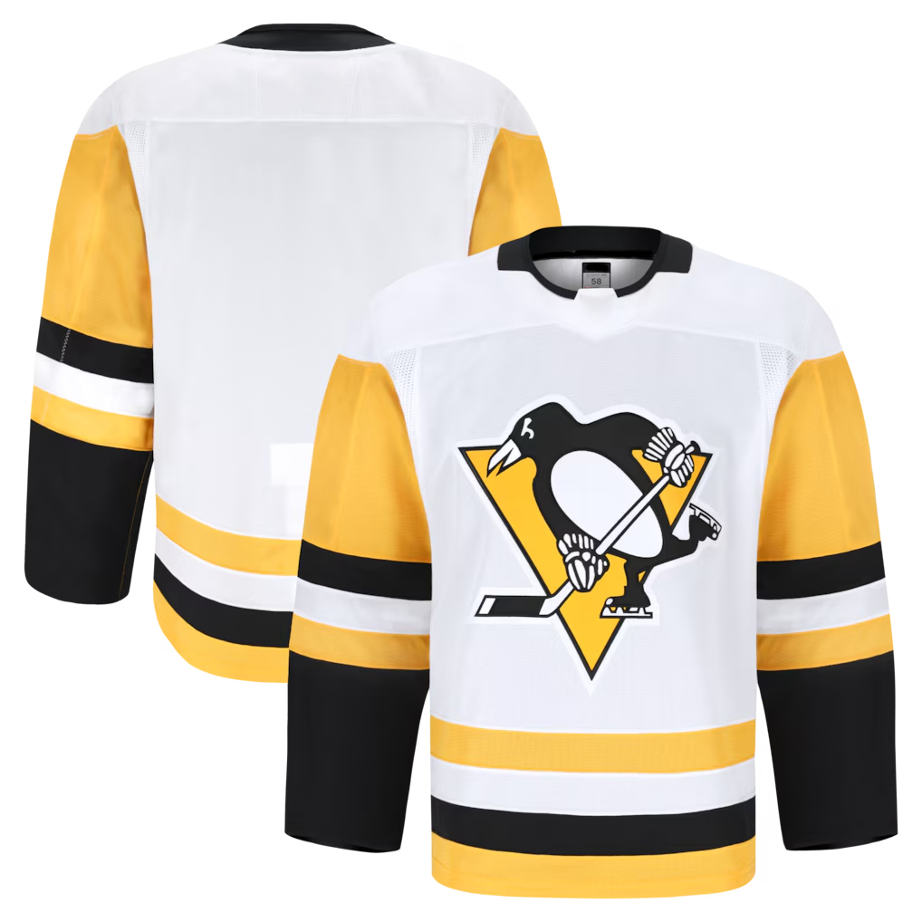 Rebec P.Penguins White Away Premium Jersey