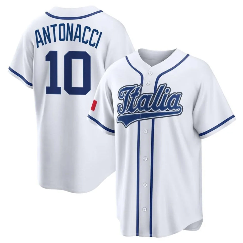 Rebec P.Phillies #10 J.T. Realmuto Player White 2026 World Classic Limited Stitched Jerseys