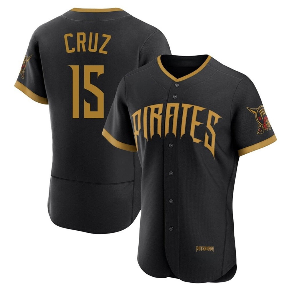 Rebec P.Pirates #15 Oneil Cruz Player Black 2026 City Connect Home Limited Elite Stitched Jerseys