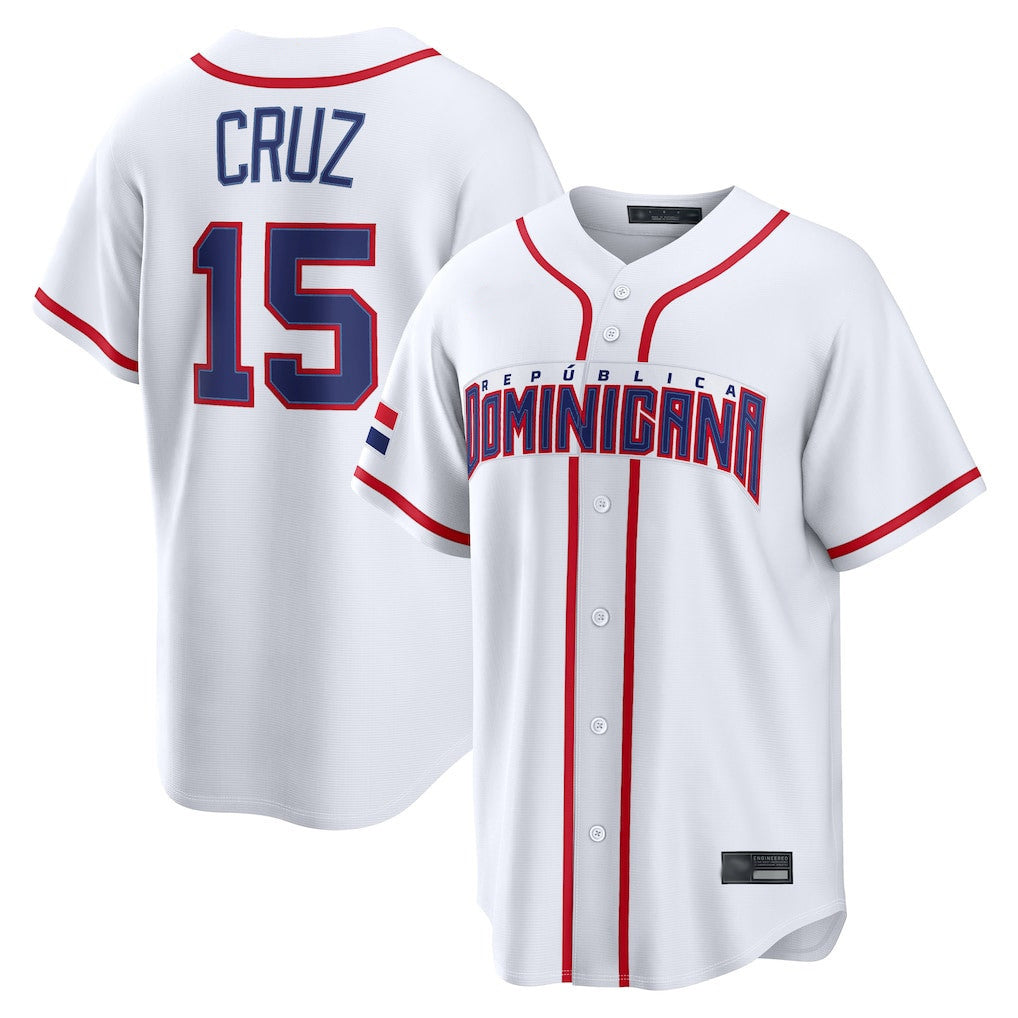 Rebec P.Pirates #15 Oneil Cruz Player White 2026 World Classic Home Limited Stitched Jerseys