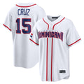 Rebec P.Pirates #15 Oneil Cruz Player White 2026 World Classic Home Limited Stitched Jerseys