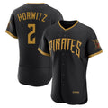 Rebec P.Pirates #2 Spencer Horwitz Player Black 2026 City Connect Home Limited Elite Stitched Jerseys