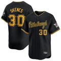 Rebec P.Pirates #30 Paul Skenes Player Black Home Limited Stitched Jerseys