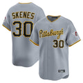 Rebec P.Pirates #30 Paul Skenes Player Gray Road Home Limited Stitched Jerseys