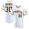 Rebec P.Pirates #30 Paul Skenes Player White Home Limited Elite Stitched Jerseys