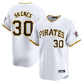 Rebec P.Pirates #30 Paul Skenes Player White Home Limited Stitched Jerseys
