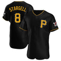 Rebec P.Pirates #8 Willie Stargell Player Black Alternate 2025 Home Limited Elite Stitched Jerseys
