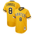Rebec P.Pirates #8 Willie Stargell Player Gold Mitchell & Ness Cooperstown Collection 1979 Limited Stitched Jerseys