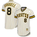 Rebec P.Pirates #8 Willie Stargell Player White Mitchell & Ness Cooperstown Collection 1979 Limited Stitched Jerseys