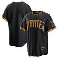 Rebec P.Pirates Blank Player Black 2026 City Connect Home Limited Stitched Jerseys