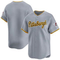 Rebec P.Pirates Blank Player Gray Road Home Limited Stitched Jerseys
