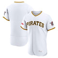 Rebec P.Pirates Blank Player White Home Limited Elite Stitched Jerseys