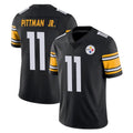 Rebec P.Steelers #11 Michael Pittman Jr. Player Black Limited Vapor Untouchable Home Game Stitched Jerseys