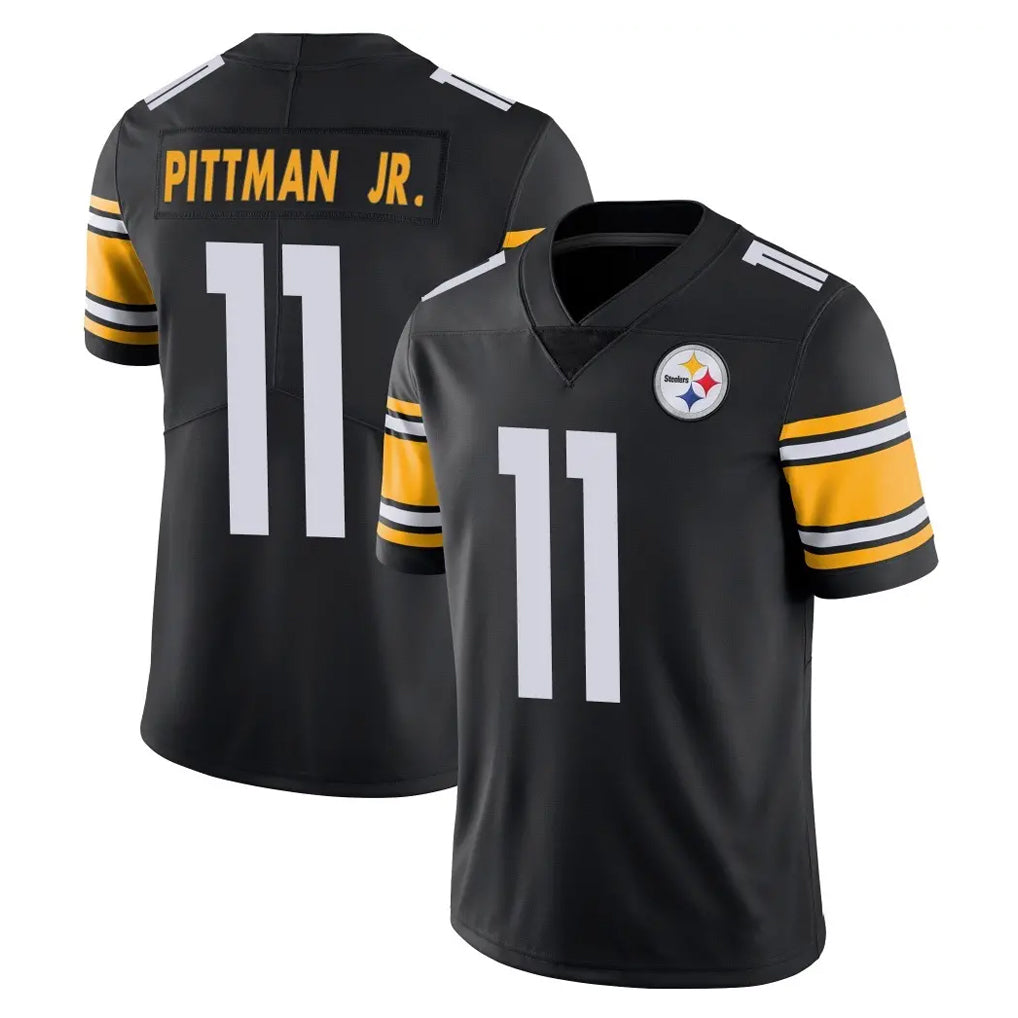 Rebec P.Steelers #11 Michael Pittman Jr. Player Black Limited Vapor Untouchable Home Game Stitched Jerseys
