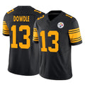 Rebec P.Steelers #13 Rico Dowdle Player Black Limited 2nd Alternate Vapor F.U.S.E. Home Game Stitched Jerseys