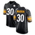 Rebec P.Steelers #30 Jaylen Warren Player Black Home Game Stitched Jerseys