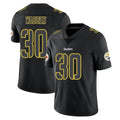 Rebec P.Steelers #30 Jaylen Warren Player Black Impact Limited Home Game Stitched Jerseys
