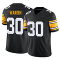 Rebec P.Steelers #30 Jaylen Warren Player Black Limited Alternate Vapor F.U.S.E. Home Game Stitched Jerseys
