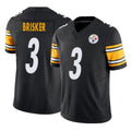 Rebec P.Steelers #3 Jaquan Brisker Player Black Limited Vapor F.U.S.E. Home Game Stitched Jerseys