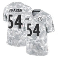 Rebec P.Steelers #54 Zach Frazier Player Arctic Camo Limited Salute To Service Home Game Stitched Jerseys