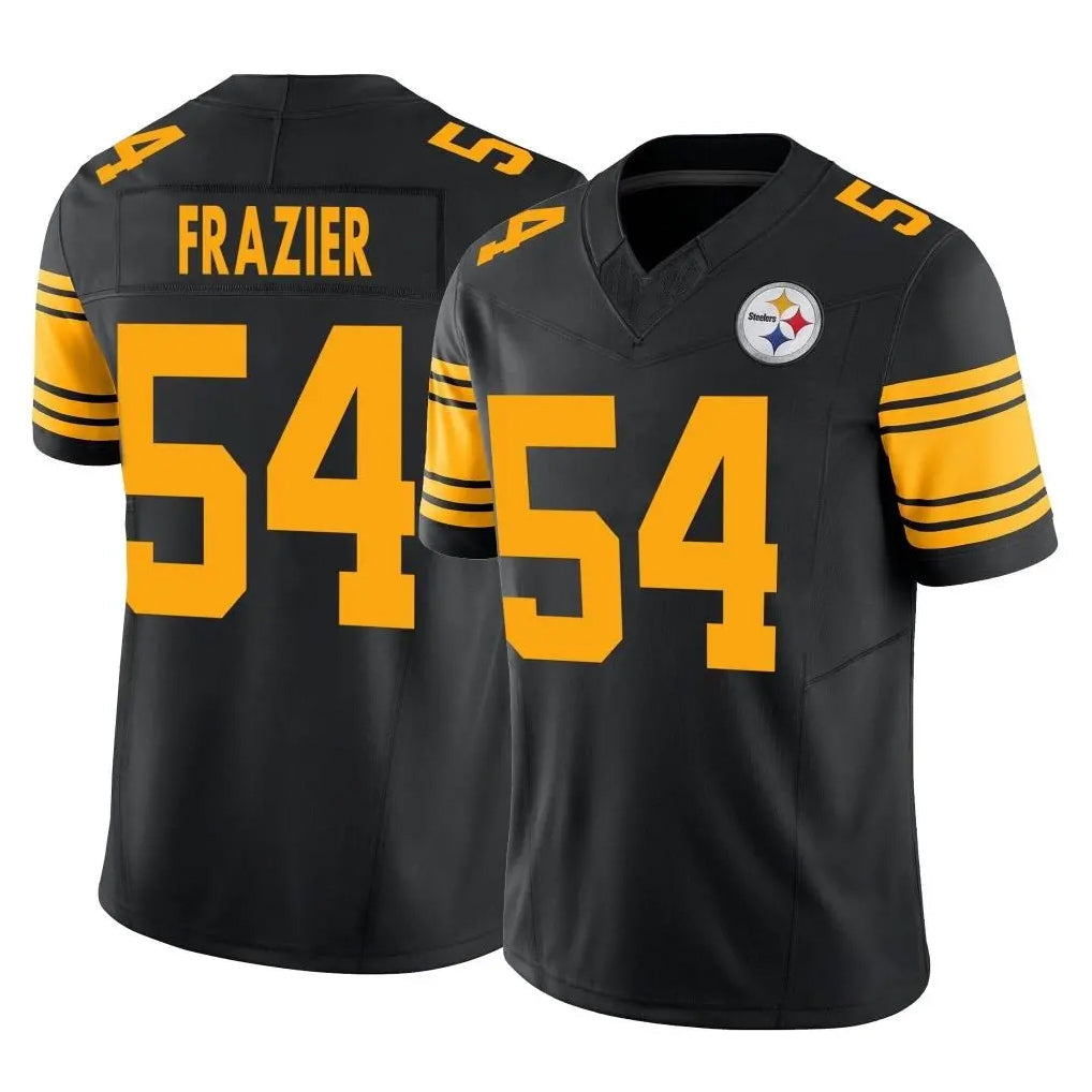 Rebec P.Steelers #54 Zach Frazier Player Black Limited 2nd Alternate Vapor F.U.S.E. Home Game Stitched Jerseys