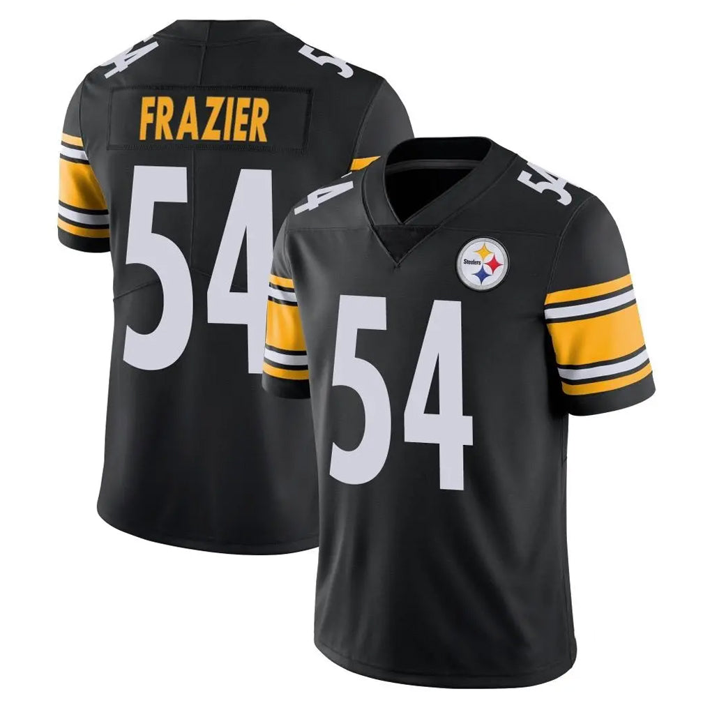 Rebec P.Steelers #54 Zach Frazier Player Black Limited Vapor Untouchable Home Game Stitched Jerseys