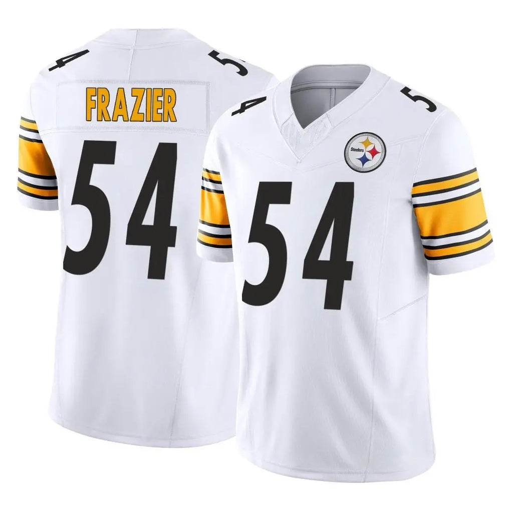 Rebec P.Steelers #54 Zach Frazier Player White Limited Vapor F.U.S.E. Home Game Stitched Jerseys