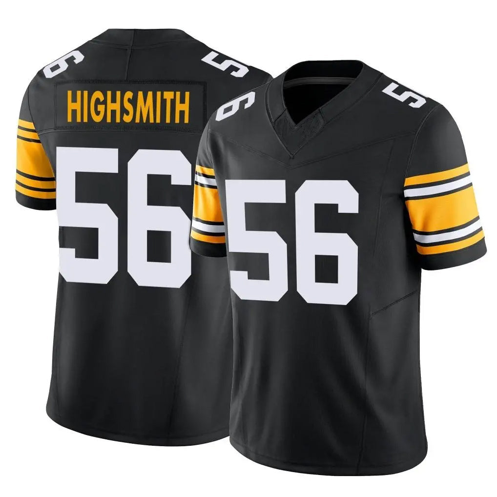 Rebec P.Steelers #56 Alex Highsmith Player Black Limited Alternate Vapor F.U.S.E. Home Game Stitched Jerseys