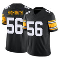 Rebec P.Steelers #56 Alex Highsmith Player Black Limited Alternate Vapor F.U.S.E. Home Game Stitched Jerseys