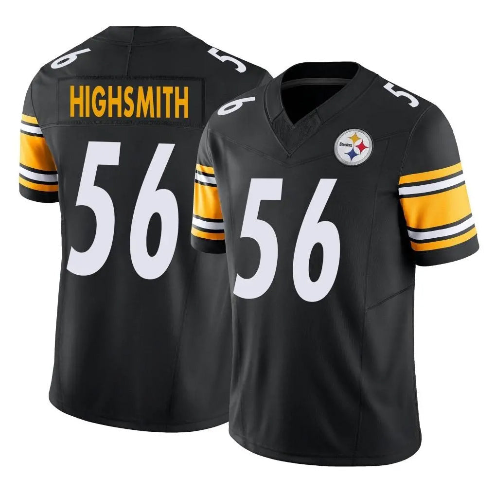 Rebec P.Steelers #56 Alex Highsmith Player Black Limited Vapor F.U.S.E. Home Game Stitched Jerseys