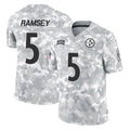 Rebec P.Steelers #5 Jalen Ramsey Player Arctic Camo Limited Salute To Service Home Game Stitched Jerseys
