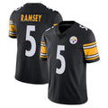 Rebec P.Steelers #5 Jalen Ramsey Player Black Limited Vapor Untouchable Home Game Stitched Jerseys