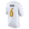 Rebec P.Steelers #6 Patrick Queen Player White Fashion Limited Home Game Stitched Jerseys