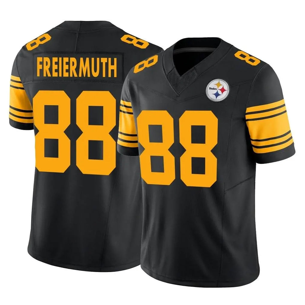 Rebec P.Steelers #88 Pat Freiermuth Player Black Limited 2nd Alternate Vapor F.U.S.E. Home Game Stitched Jerseys