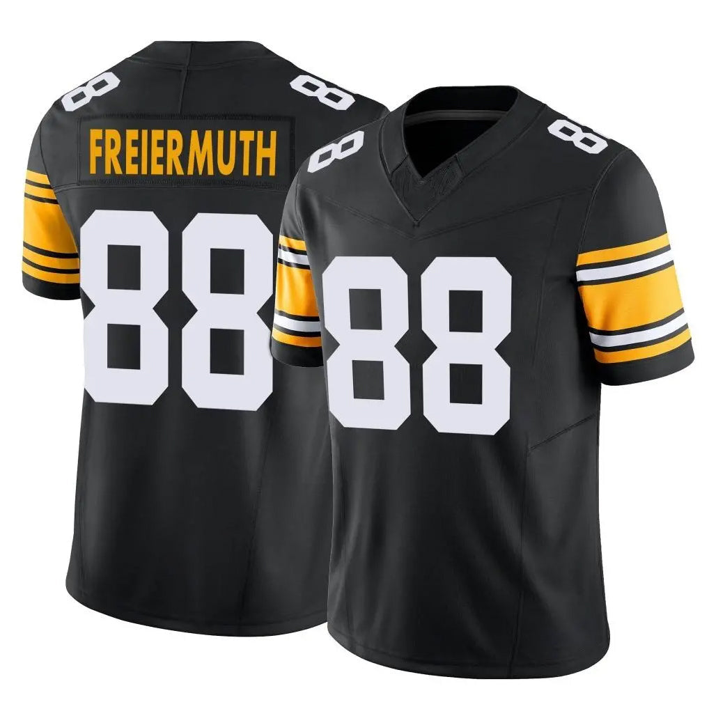Rebec P.Steelers #88 Pat Freiermuth Player Black Limited Alternate Vapor F.U.S.E. Home Game Stitched Jerseys