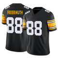 Rebec P.Steelers #88 Pat Freiermuth Player Black Limited Alternate Vapor F.U.S.E. Home Game Stitched Jerseys