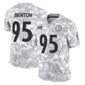 Rebec P.Steelers #95 Keeanu Benton Player Arctic Camo Limited Salute To Service Home Game Stitched Jerseys