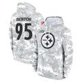 Rebec P.Steelers #95 Keeanu Benton Player Arctic Camo Limited Salute to Service Pullover Hoodies Game Stitched Jerseys