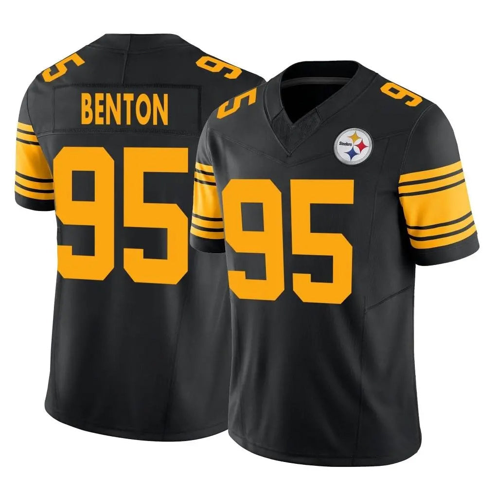Rebec P.Steelers #95 Keeanu Benton Player Black Limited 2nd Alternate Vapor F.U.S.E. Home Game Stitched Jerseys