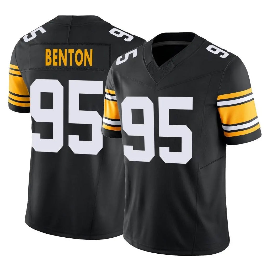 Rebec P.Steelers #95 Keeanu Benton Player Black Limited Alternate Vapor F.U.S.E. Home Game Stitched Jerseys