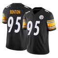 Rebec P.Steelers #95 Keeanu Benton Player Black Limited Vapor F.U.S.E. Home Game Stitched Jerseys