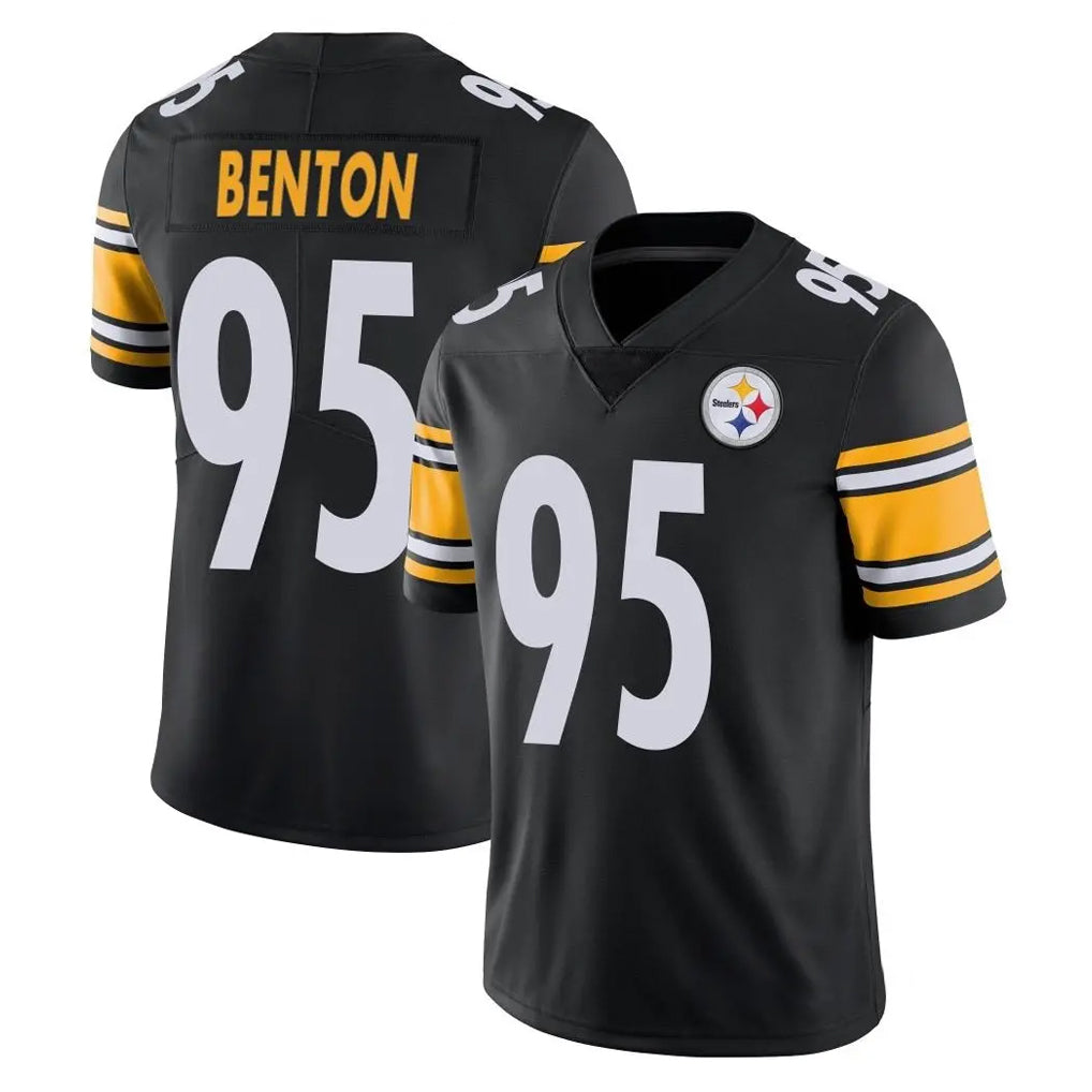 Rebec P.Steelers #95 Keeanu Benton Player Black Limited Vapor Untouchable Home Game Stitched Jerseys