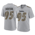 Rebec P.Steelers #95 Keeanu Benton Player Gray Atmosphere Fashion Home Game Stitched Jerseys