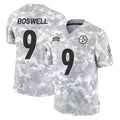 Rebec P.Steelers #9 Chris Boswell Player Arctic Camo Limited Salute To Service Home Game Stitched Jerseys
