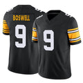 Rebec P.Steelers #9 Chris Boswell Player Black Limited Alternate Vapor F.U.S.E. Home Game Stitched Jerseys