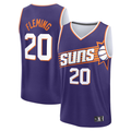 Rebec P.Sunss #20 Rasheer Fleming Fanatics Purple Fast Break Replica Jerseys - Icon Edition